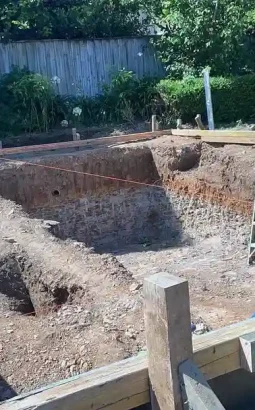 expansive soil pool site
