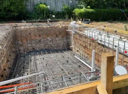 #fkpoolform #steelfixing #shotcretepools #formwork